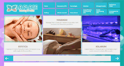 Desktop Screenshot of laplagebeautyrelax.com